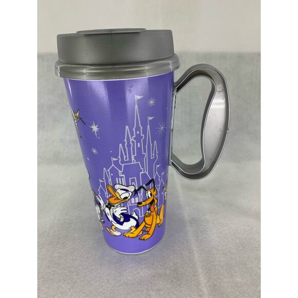 Walt Disney World 100th Anniversary Refillable Resort Mug Silver Lid - Picture 3 of 5
